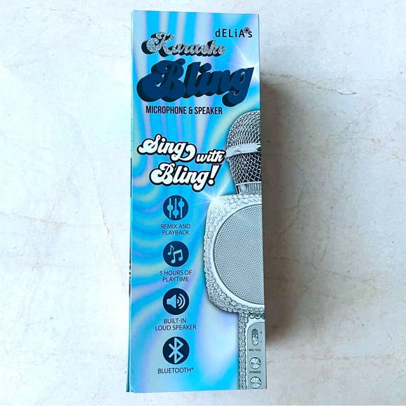 dELiA*s Toys Delias Karaoke Bling Microphone And Speaker Poshmark
